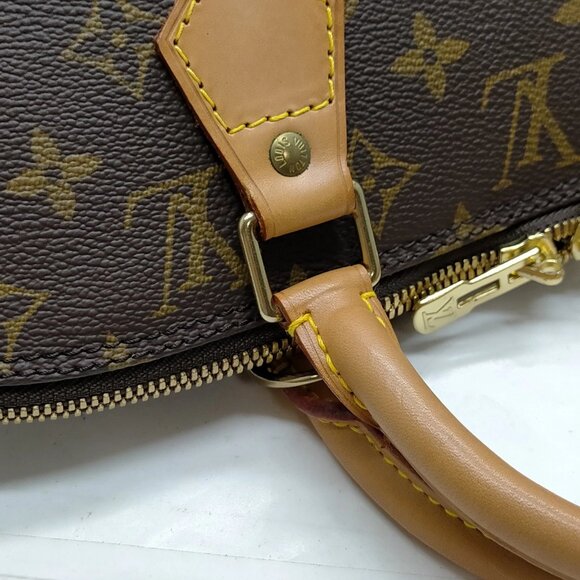 Louis Vuitton Alma Brown Monogram Hand Bag mon731-100625 - Picture 7 of 16
